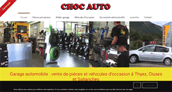 Desktop Screenshot of chocauto.fr